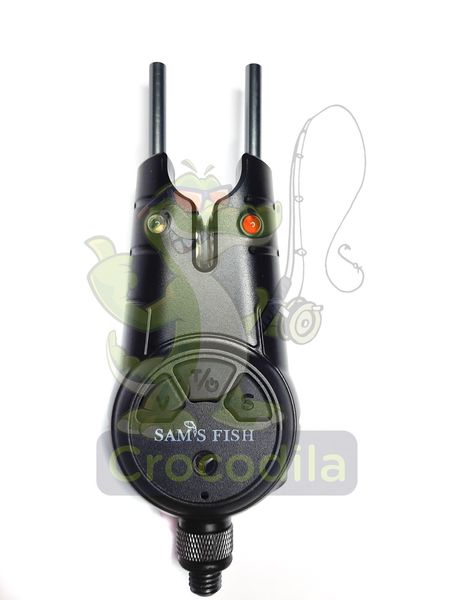 Набор электронных сигнализаторов поклевки с пейджером 5+1 Sam's Fish SF24199-5 SF241995 фото