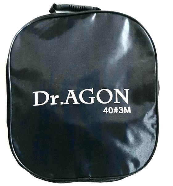 Садок Dr.Agon короповий прямокутний із прогумованою сіткою 40*35 см довжина 3.0 метра, сумка в комплекті 1177013180 фото